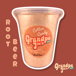 Root Beer Float Cotton Candy - 100% Organic Sugar
