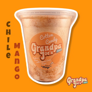 Chile Mango Cotton Candy | 100% Organic Sugar
