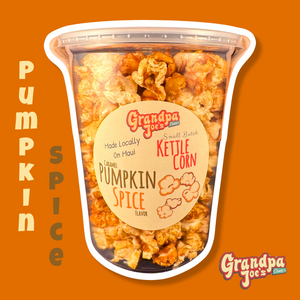 Caramel Pumpkin Spice Kettle Corn