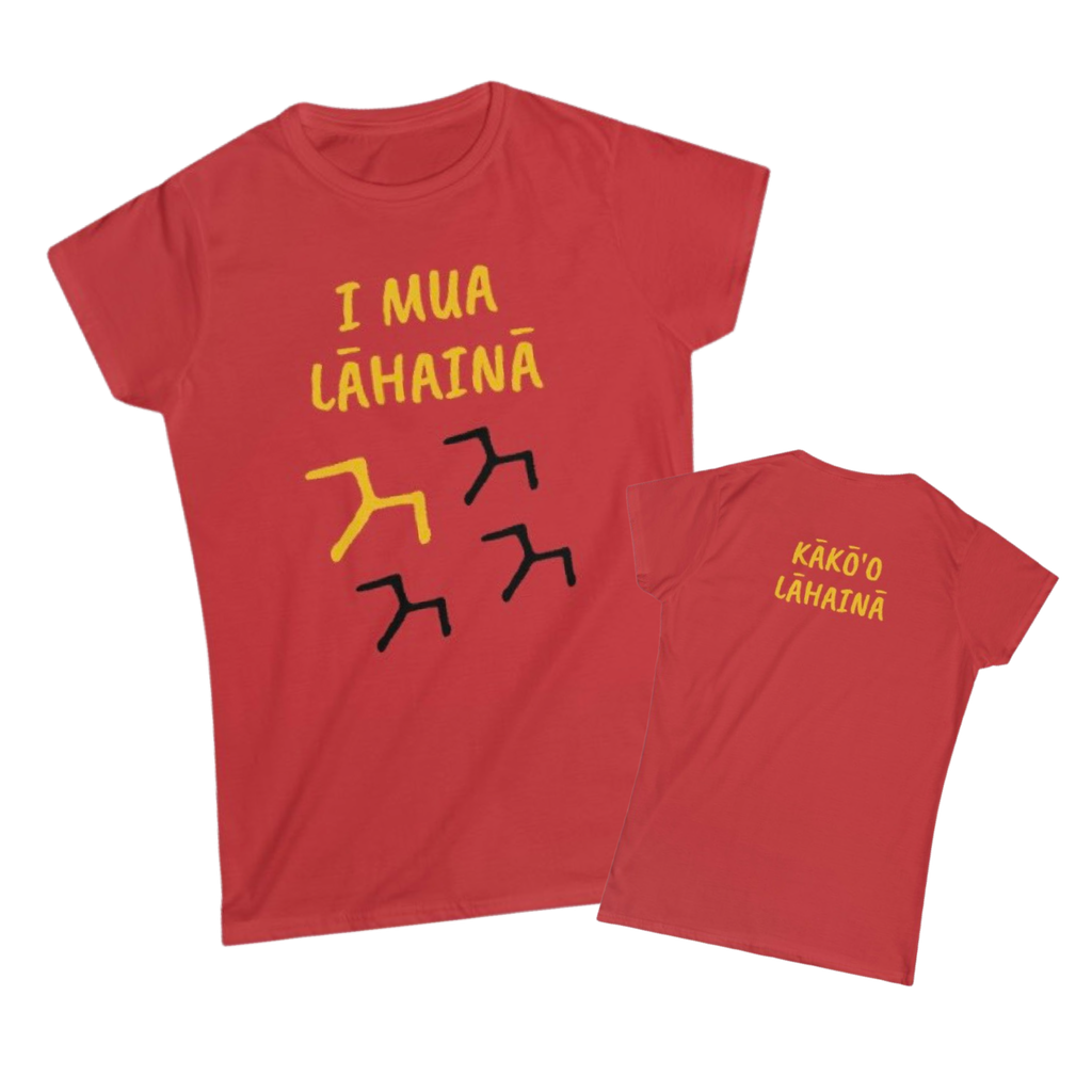 I MUA LĀHAINĀ - 'Iwa Birds - Women's T-Shirt - Lāhainā Fundraiser