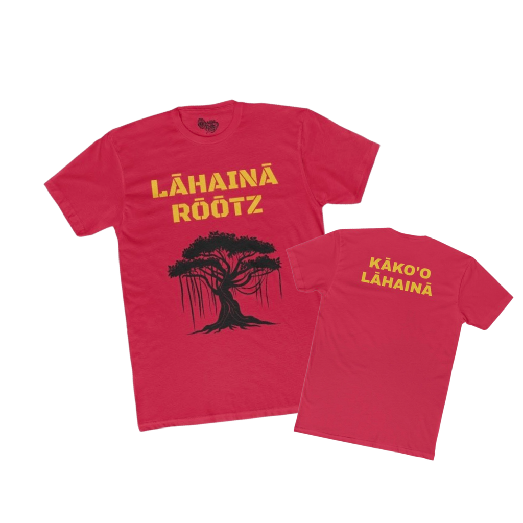 LĀHAINĀ RŌŌTZ - Banyan Tree - Men's T-Shirt - Lāhainā Fundraiser